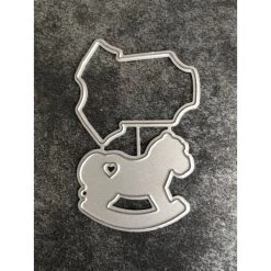 Budget 🔔 AUTRE Dies De Découpe Dies Body Et Son Cheval à Bascule 🧨