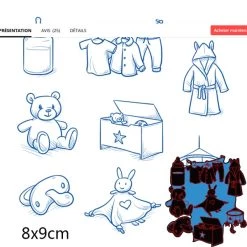 Vente flash 😉 AUTRE Dies De Découpe Set De Dies Naissance 👍