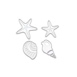 Nouveau ✔️ AUTRE Dies De Découpe 4 Dies Coquillages 👏