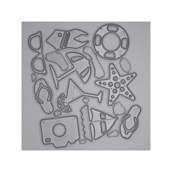 Meilleur prix 🛒 AUTRE Dies De Découpe Dies "A La Plage" 🎁