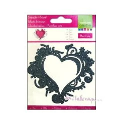 Acheter ⌛ Dies De Découpe Die Cut Cœur Vaessen Creative - 1 Pièce 🔔