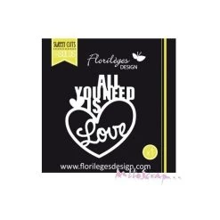 Tout neuf 🥰 Florilèges Design Dies De Découpe Die Cut "all You Need" Florilèges Design - 1 Pièce ❤️