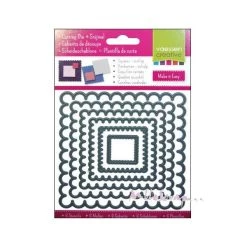 Acheter ✔️ Dies De Découpe Die Cut Carrés Vaessen Creative - 6 Pièces ✔️