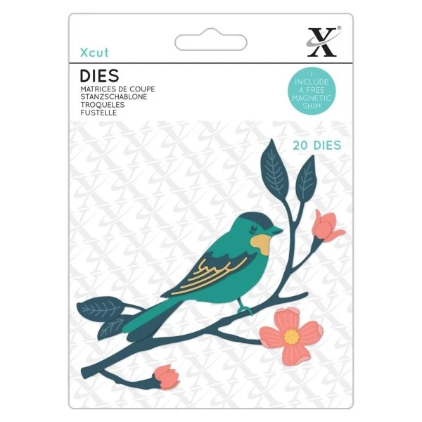 Offres 🎁 Docrafts Dies De Découpe Dies Xcut - Oiseau Sur Une Branche 🎉 3 Offres 🎁 Docrafts Dies De Découpe Dies Xcut - Oiseau Sur Une Branche 🎉