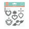 Meilleur prix 🔥 Artemio Dies De Découpe Matrice De Découpe Cœurs - Viva La Vida 😍 -Machines et accessoires mercerie Soldes unnamed file 1674