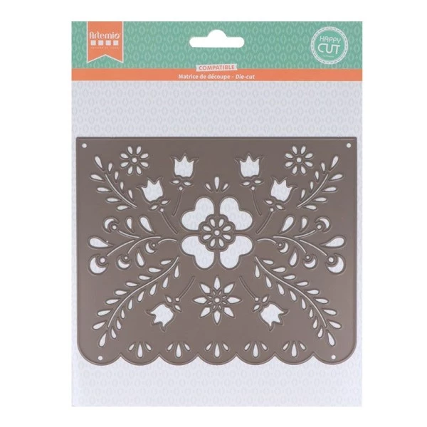 De gros 🧨 Artemio Dies De Découpe Matrice De Découpe Fanion Fleurs - Viva La Vida 💯 3 De gros 🧨 Artemio Dies De Découpe Matrice De Découpe Fanion Fleurs - Viva La Vida 💯