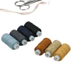 Grosses soldes ⌛ Czech Beads Exclusive Canette De Machine à Coudre 7pcs Mélange De Fil De Couleur 70 Renforcé, Patch à Coudre, Du Fil D'Aiguille, Broderie à La Main, F 🛒