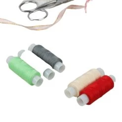 Tout neuf ✨ Czech Beads Exclusive Canette De Machine à Coudre 5pcs Couleur Mix 40PSF Thread Jeu, Le Patch, La Couture, Le Fil De L'Aiguille, Broderie à La Main, F 🧨