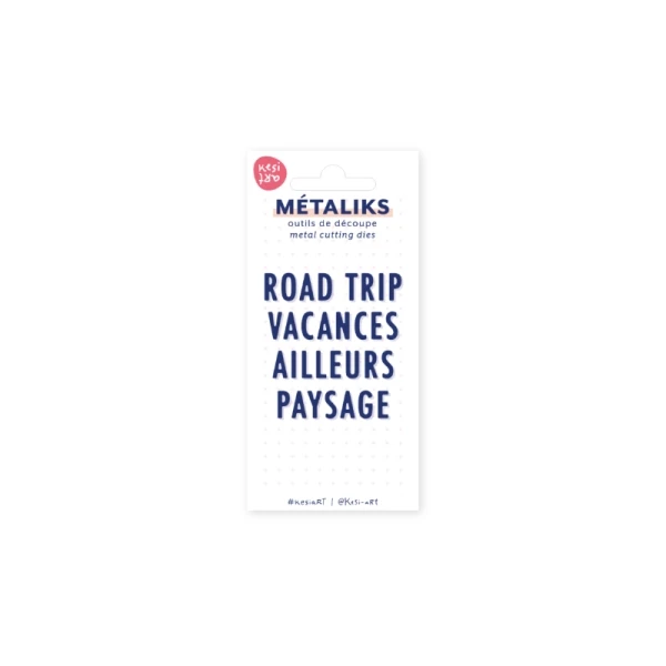 Sortie 🛒 Dies De Découpe Pochoirs De Découpe Métaliks Quatuor Vacances Kesi'art ✨ 3 Sortie 🛒 Dies De Découpe Pochoirs De Découpe Métaliks Quatuor Vacances Kesi'art ✨