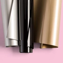 Le moins cher 😉 Accessoires Cricut Maker Flex Thermocollant EveryDay Cricut Maker - Doré, Argenté Et Noir - 30,5 X 30,5 Cm - 3 Pcs 👏 -Machines et accessoires mercerie Soldes unnamed file 175