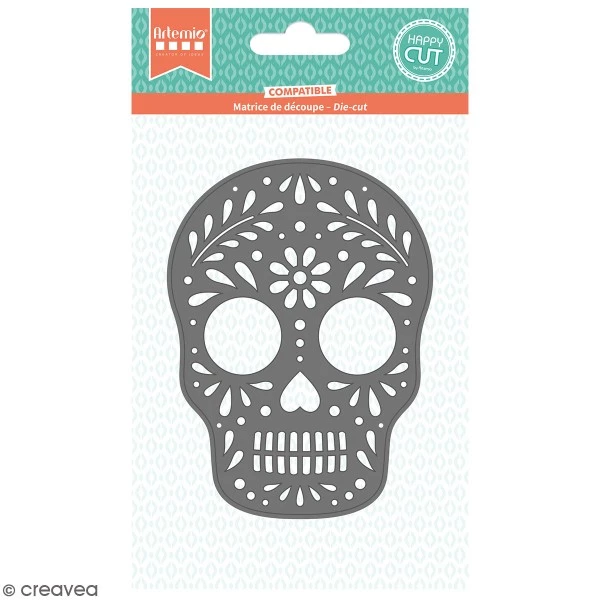 Vente flash đ„ Dies Fleurs Et Nature Die Artemio TĂȘte De Mort Mexicaine - 8,7 X 11,7cm- 1 Pce đ 3 Vente flash đ„ Dies Fleurs Et Nature Die Artemio TĂȘte De Mort Mexicaine - 8,7 X 11,7cm- 1 Pce đ