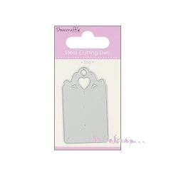 Remise 🥰 Dies De Découpe Die Cut - Dovecraft - Tag - 1 Pièce 😍