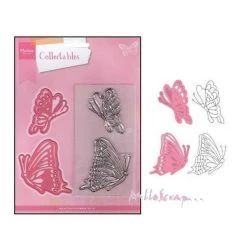 Budget ⌛ Dies De Découpe Die Cut - Tampons Papillons Marianne Design - 4 Pièces 🔥