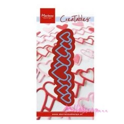 Meilleure affaire ✨ Dies De Découpe Die Cut Cœurs - Matrice De Découpe Marianne Design - 1 Pièce 👍