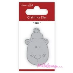 Meilleure affaire ✨ Dies De Découpe Matrice De Découpe Ours De Noel - Dovecraft 🔔