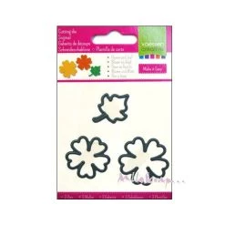 Remise 💯 Dies De Découpe Die Cut Fleurs - Vaessen Creative - 3 Pièces 🛒