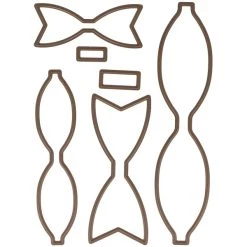 Meilleur prix 🥰 Artemio Dies Divers Dies De Coupe - Noeud - 6 à 14 Cm - 6 Pcs 😀 -Machines et accessoires mercerie Soldes unnamed file 223