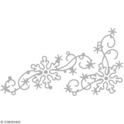 Tout neuf ⌛ Rayher Dies Noël Matrice De Découpe Décor Flocons De Neige - 6,5 X 11,5 Cm 🔥