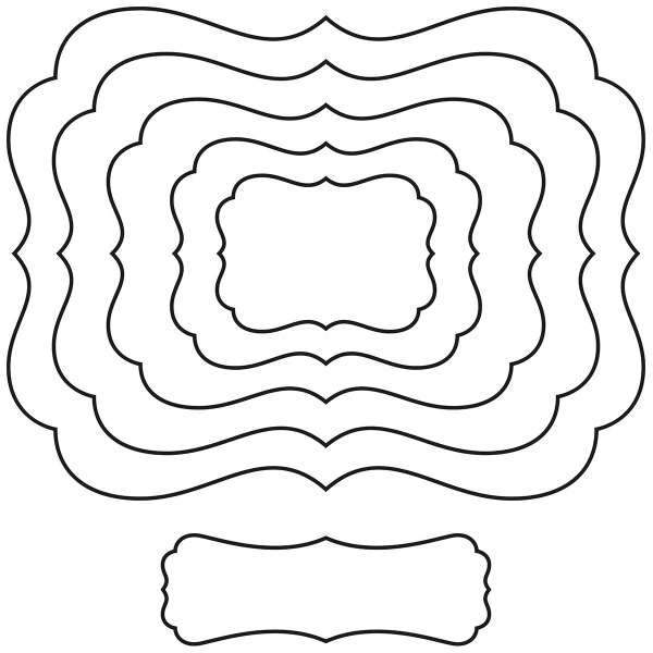 Coupon 🛒 Dies Géométriques Matrice De Coupe Artemio - Cadres - De 6 à 17 Cm - 6 Pcs 💯 4 Coupon 🛒 Dies Géométriques Matrice De Coupe Artemio - Cadres - De 6 à 17 Cm - 6 Pcs 💯 – Image 2