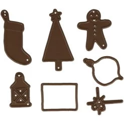 Top 10 🌟 Dies De Découpe Dies De Coupe Artemio - Woodsy ❄ Christmas - Noël - 7 Pcs 🛒 -Machines et accessoires mercerie Soldes unnamed file 317