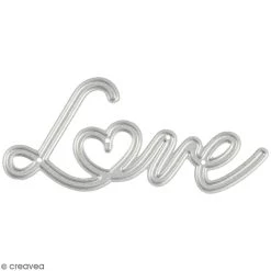 Acheter 🎁 Creativ Company Dies Alphabet Et Textes Matrice De Coupe Creotime - Love - 3 X 6,9 Cm - 1 Pce 🎁