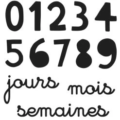 Nouveau 🔥 Artemio Dies Alphabet Et Textes Dies De Coupe - Collection Mes Jolies Comptines - Chiffres - 1,5 à 6,5 Cm - 13 Pcs 😉 -Machines et accessoires mercerie Soldes unnamed file 359