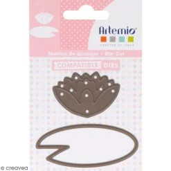 Meilleure affaire ❤️ Dies Fleurs Et Nature Matrice De Coupe Nénuphar - Artemio Lovely Swan - 7 X 4 Cm - 1 Pce 😉