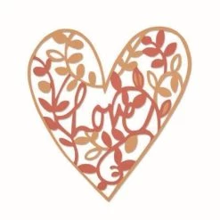 Acheter 😀 Dies De Découpe Matrice De Découpe Sizzix - Cœur Végétal 🌟