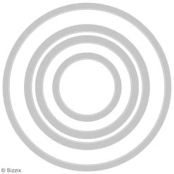 Promo 🛒 Dies Géométriques Set De Matrices Sizzix Framelits - Cercles - 4 Pcs 🛒 -Machines et accessoires mercerie Soldes unnamed file 417