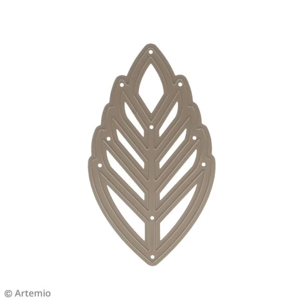 Coupon 👏 Dies De Découpe Die Artemio Feuille De Palmier - 8 X 13,5 Cm - 1 Matrice De Découpe 🌟 5 Coupon 👏 Dies De Découpe Die Artemio Feuille De Palmier - 8 X 13,5 Cm - 1 Matrice De Découpe 🌟 – Image 3