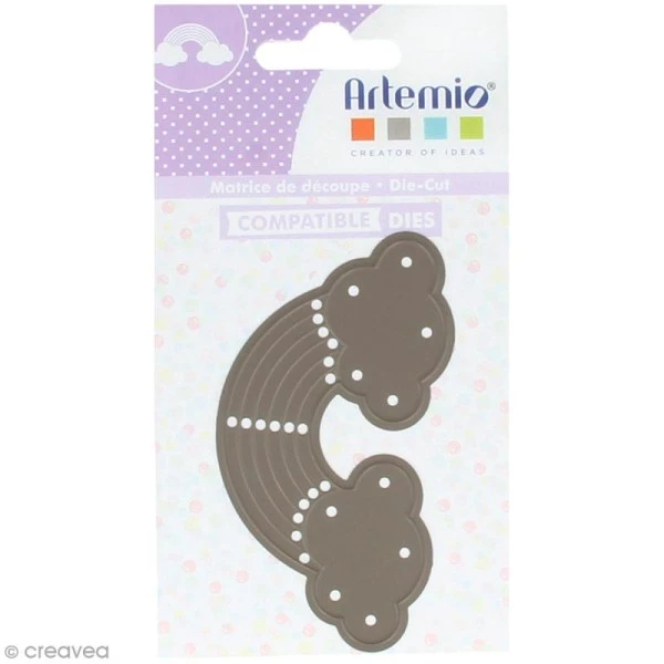 Remise 🔔 Dies Enfants Die Artemio Arc-en-ciel - 9 X 5 Cm - 1 Matrice De Découpe 🎉 3 Remise 🔔 Dies Enfants Die Artemio Arc-en-ciel - 9 X 5 Cm - 1 Matrice De Découpe 🎉