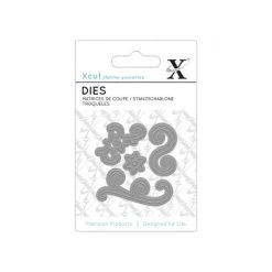 Nouveau ⌛ Docrafts Papermania Dies De Découpe Dies Xcut - Arabesques Florales DOCRAFTS ❤️