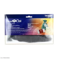 Remise 😉 Artemio Accessoires ScanNcut Feuilles Métallisées Argentées Pour Transfert Scanncut - 10 X 20 Cm - 4 Pcs 👍