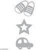 Meilleur prix 💯 Dies De Découpe Dies Artemio Voiture Etoile & Chaussons - 3 Matrices De Découpe 🌟 -Machines et accessoires mercerie Soldes unnamed file 4252