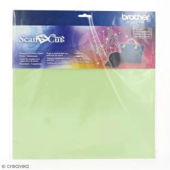 Vente flash 🔥 Brother Accessoires ScanNcut Feuilles De Transfert Pour Application Strass Scan'N'Cut - 7 Pcs - 30,5 X 30,5 Cm 🥰