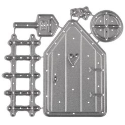 Grosses soldes ✨ Rayher Dies Noël Matrice De Découpe - Maison De Lutin - 7 X 7 Cm 🥰