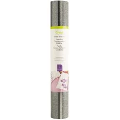 Top 10 😉 Accessoires Cricut Maker Flex Thermocollant Pailleté Pour Cricut - Argenté, Gris Et Noir - 30,5 X 30,5 Cm - 3 Pcs 🛒