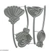 Offres ⌛ Dies Fleurs Et Nature Dies Florilèges Design - Fleurs Stylisées - 4 Pcs 🌟