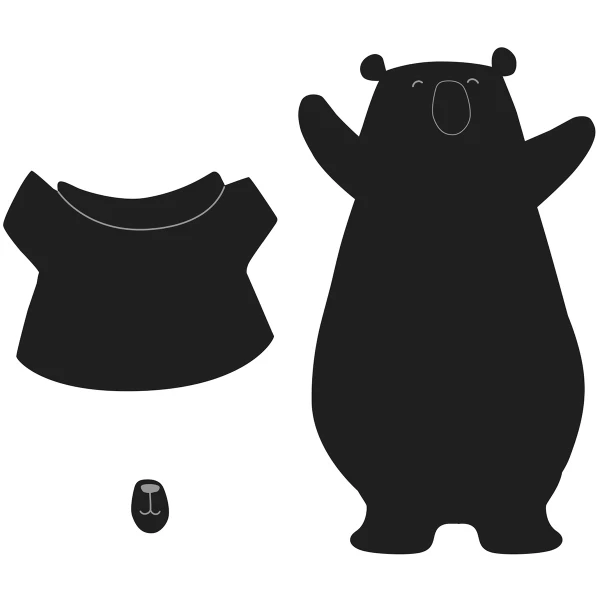 Vente flash 🧨 Artemio Dies Noël Die De Coupe - Ourson - 11 Cm X 6,5 Cm 😀 6 Vente flash 🧨 Artemio Dies Noël Die De Coupe - Ourson - 11 Cm X 6,5 Cm 😀 – Image 4