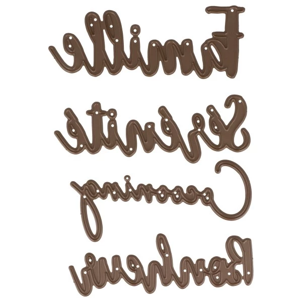 Meilleure affaire 🎉 Dies Fleurs Et Nature Matrice De Coupe Artemio - Mots - 9,2 Cm - 4 Pcs 🔥 5 Meilleure affaire 🎉 Dies Fleurs Et Nature Matrice De Coupe Artemio - Mots - 9,2 Cm - 4 Pcs 🔥 – Image 3