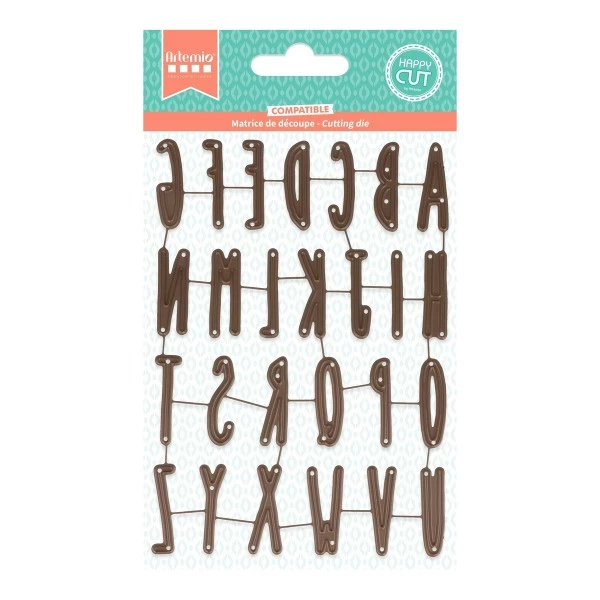 Nouveau 😉 Dies Alphabet Et Textes Matrice De Coupe Artemio - Alphabet Majuscule - 2,6 Cm - 26 Pcs 👏 3 Nouveau 😉 Dies Alphabet Et Textes Matrice De Coupe Artemio - Alphabet Majuscule - 2,6 Cm - 26 Pcs 👏