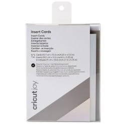 Top 10 😀 Accessoires Cricut Joy Kit Carte Créative à Personnaliser - Cricut Joy - Gris / Argent Holographique - 12 Cartes 🤩