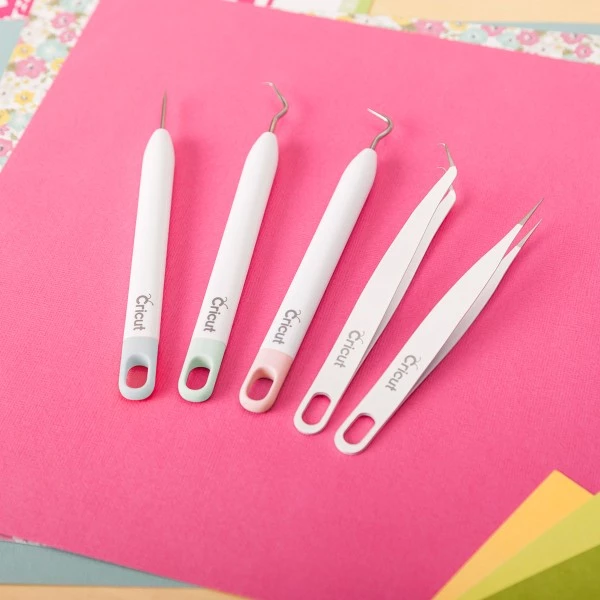 Meilleure affaire 🎉 Accessoires Cricut Maker Kit Outil échenillage - Cricut - 5 Pcs 🎉 4 Meilleure affaire 🎉 Accessoires Cricut Maker Kit Outil échenillage - Cricut - 5 Pcs 🎉 – Image 2