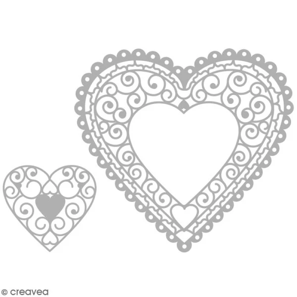 Grosses soldes 😀 Rayher Dies Amour Matrice De Découpe Coeur - 2 Modèles 😀 3 Grosses soldes 😀 Rayher Dies Amour Matrice De Découpe Coeur - 2 Modèles 😀