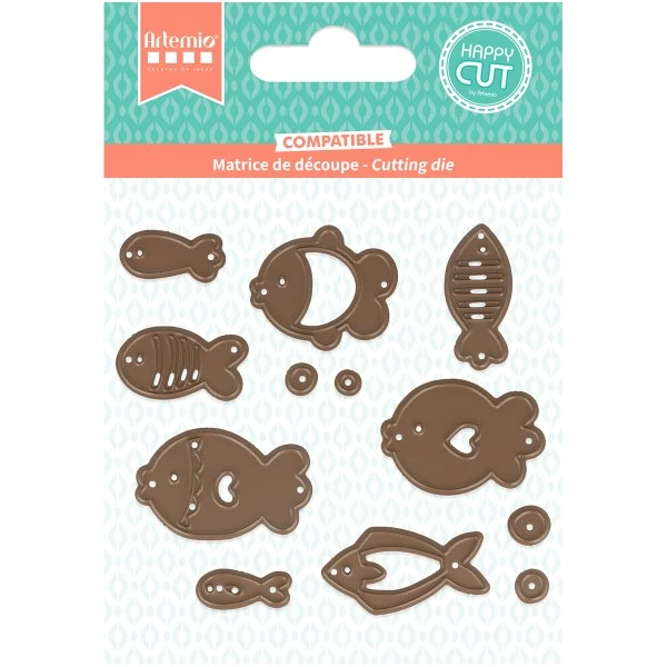 Top 10 🧨 Artemio Dies Animaux Dies De Coupe - Collection Mes Jolies Comptines - Poissons - 0,5 à 3,9 Cm - 12 Pcs ⌛ 3 Top 10 🧨 Artemio Dies Animaux Dies De Coupe - Collection Mes Jolies Comptines - Poissons - 0,5 à 3,9 Cm - 12 Pcs ⌛