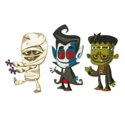 Promo 😍 Dies 💀 Halloween Matrice Sizzix Thinlits - Monstres - 28 Pcs 🎉 6 Promo 😍 Dies 💀 Halloween Matrice Sizzix Thinlits - Monstres - 28 Pcs 🎉 -Machines et accessoires mercerie Soldes unnamed file 754