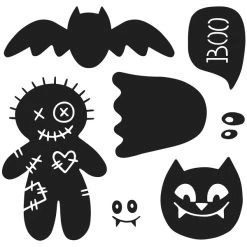 Grosses soldes 🛒 Artemio Dies 🦇 Halloween Die De Coupe - 🦇 Halloween - De 3,5 à 9,5 Cm 🔔 -Machines et accessoires mercerie Soldes unnamed file 776