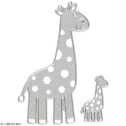 Budget 😍 Creativ Company Dies Animaux Matrice De Coupe Creotime - Girafe - 9,2 X 5,4 Cm Et 3,5 X 2,1 Cm Environ - 2 Pcs 🔥