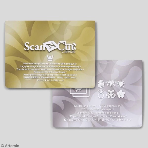 Promo ✔️ Brother Accessoires ScanNcut Accessoire Scan'n'Cut Canvas - Pack Premium 1 - 125 Motifs 🧨 8 Promo ✔️ Brother Accessoires ScanNcut Accessoire Scan'n'Cut Canvas - Pack Premium 1 - 125 Motifs 🧨 – Image 6