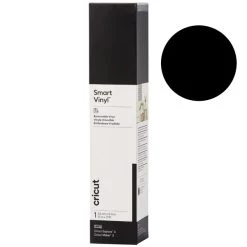 Le moins cher 😍 Cricut Accessoires Cricut Maker Vinyle Adhésif Repositionnable Smart - Noir - 33 X 640 Cm - 1 Feuille 😉